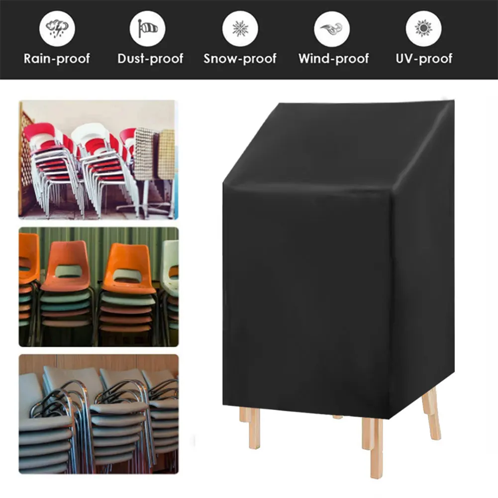 Укладываемые стулья защита от пыли для обеденных стульев водонепроницаемая