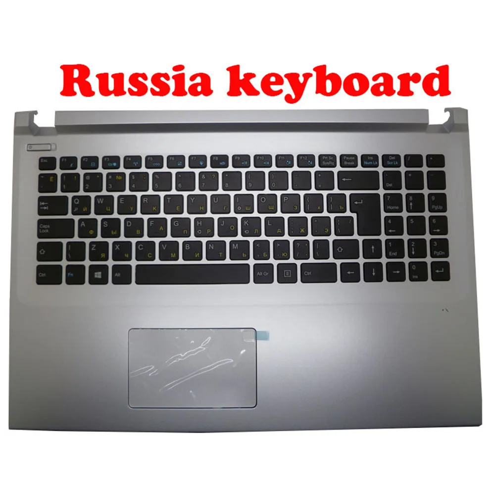 ść podpórkę pod nadgarstki i klawiatura do laptopa Shuttle C15 H51 Silver C Shell MP-12C98SU-F51W MP-12C98US-F51W Stany Zjednoczone USC98US-F51W
