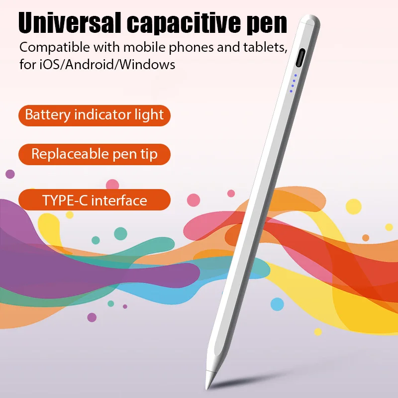 

Универсальный стилус для Android IOS Windows сенсорная ручка для iPad Apple карандаш Huawei Lenovo Samsung телефон Xiaomi планшетный КПК