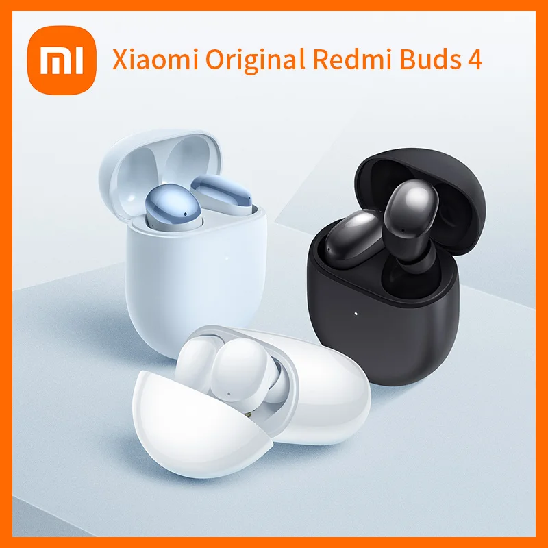 

Xiaomi Redmi Buds 4 TWS Earphone Bluetooth 5.2 35dB Active Noise Cancelling 2 Mic Wireless Headphone 30 Hours Battery Life IP54