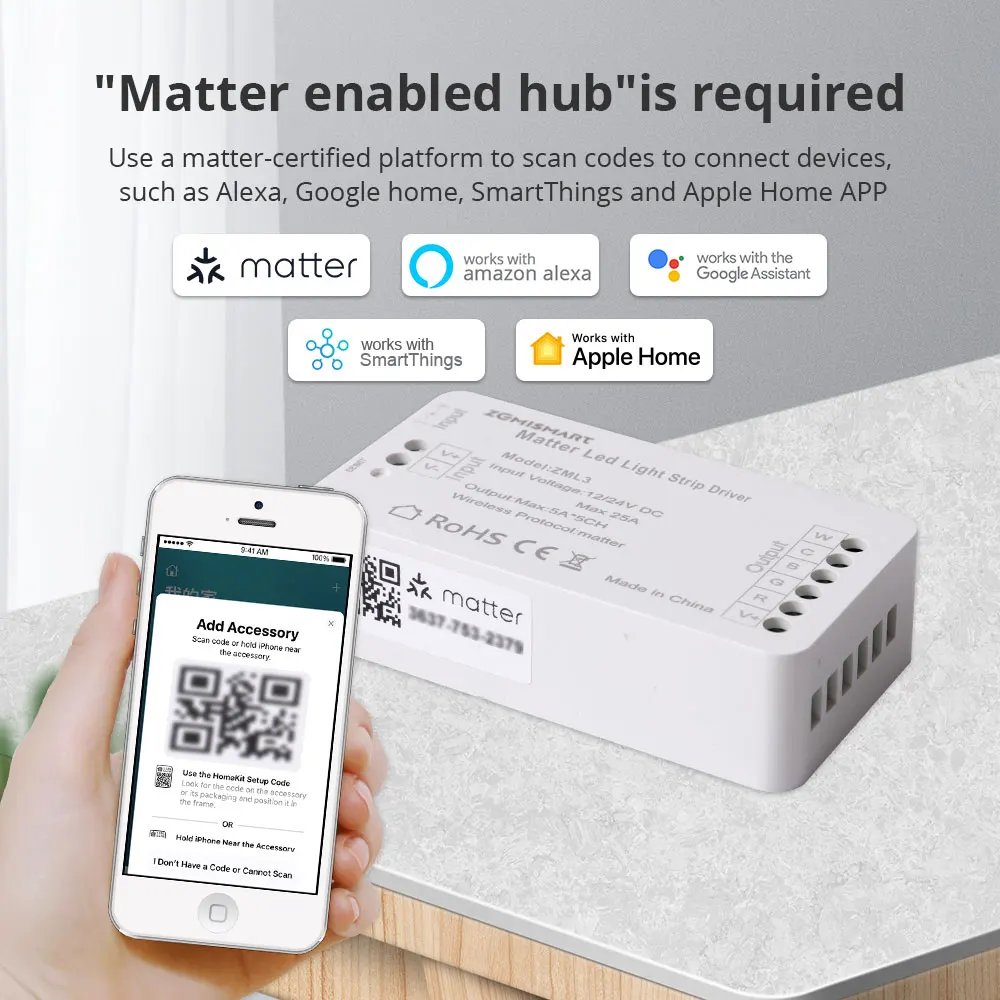 Умный светодиодный контроллер Zemismart RGBCW