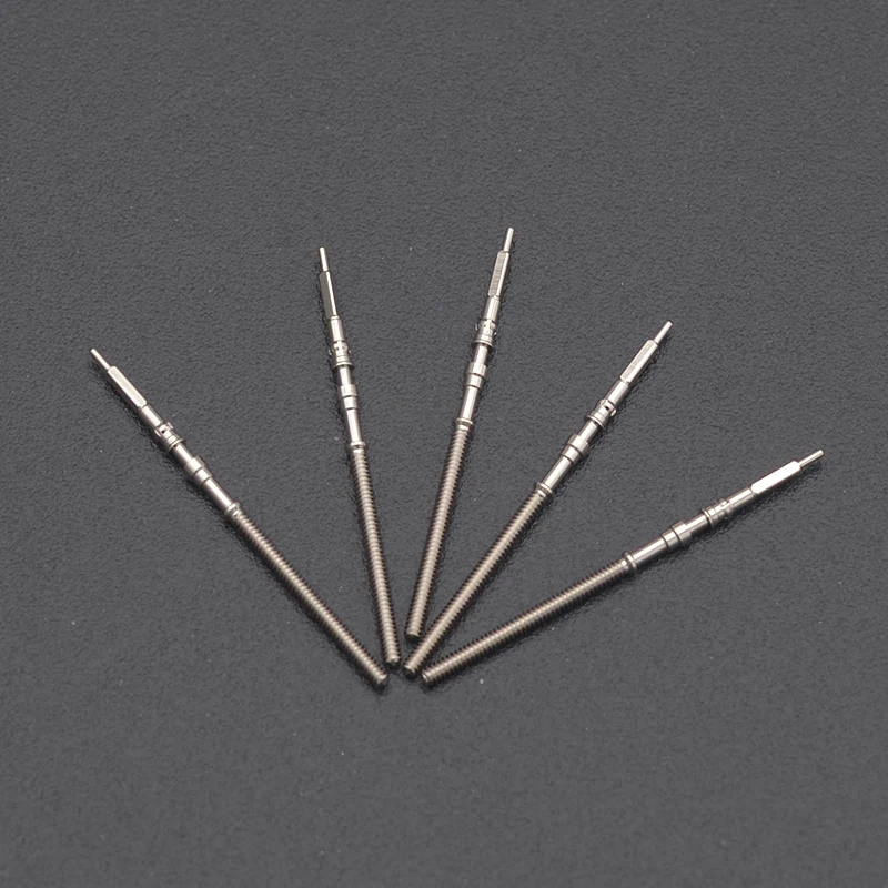 2/5PCS NH35 Watch Winding Stem Fit NH35 NH36 NH38 NH39 Movement Replace Stainless Steel NH35 NH36 Movt Repair Stem