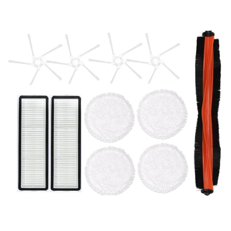 

11Pcs Replacement Parts For Xiaomi Mijia Pro STYTJ06ZHM Self-Cleaning Robot Vacuum Cleaner Main Side Brush Mop Filter
