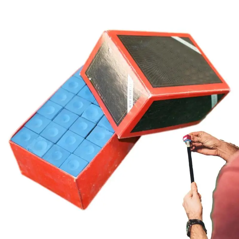 

Pool Chalk Billiard Rod No-Slip Chalk Pool Cue Stick Chalk Pool Table Chalk Cubes Indoor Sport Pool Table Accessories