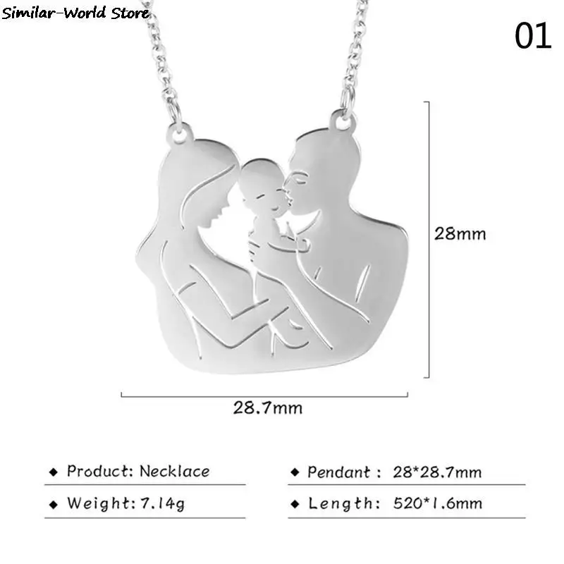 Mom Dad Baby Child Kid Mother Day 