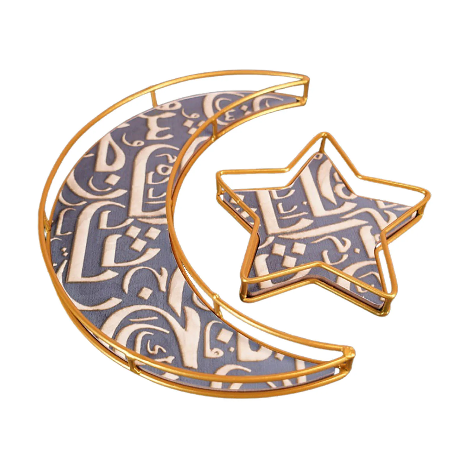 

Moon/Sun Tray Crystal Holder Display Natural Crystal Tray For Stones Healing Crystals Storage And Organizer