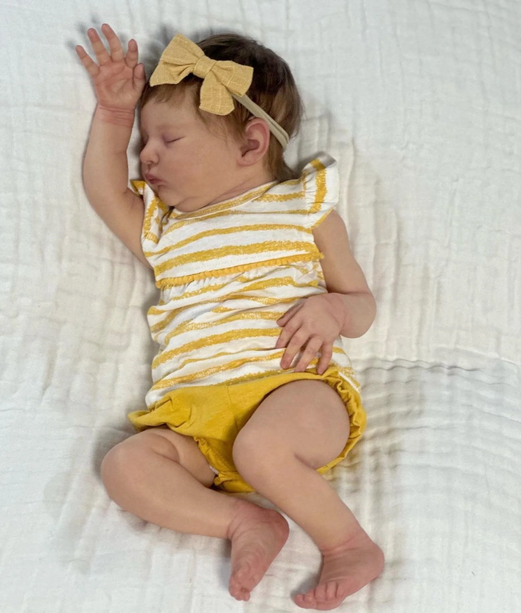 Мягкая виниловая кукла-реборн с одеждой и конечностями 20 дюймов 50 см