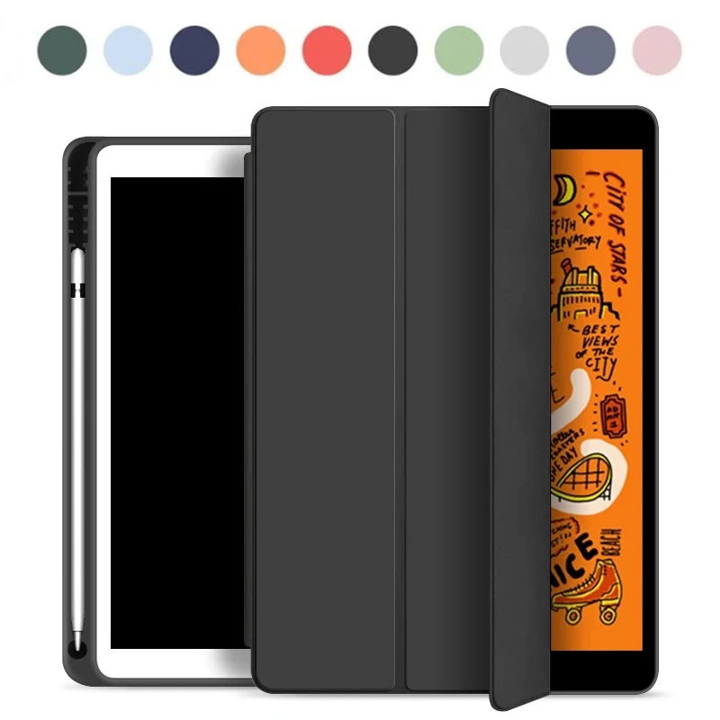 Чехол с держателем для стилуса ipad 10 2 9 8 7 Air 3 Pro 5