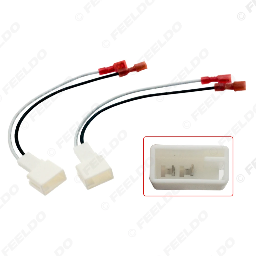 

Для Toyota автомобильный стереодинамик жгут проводов 2-контактный адаптер автомобильный динамик сменные соединительные кабели для обновления аудио автомобиля