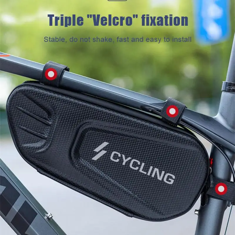 

OEM Bicycle Bag MTB Mountain Bike Saddle Bag Waterproof Hard Shell Сумка Для Велосипеда Outdoor Cycling Front Beam Sacoches