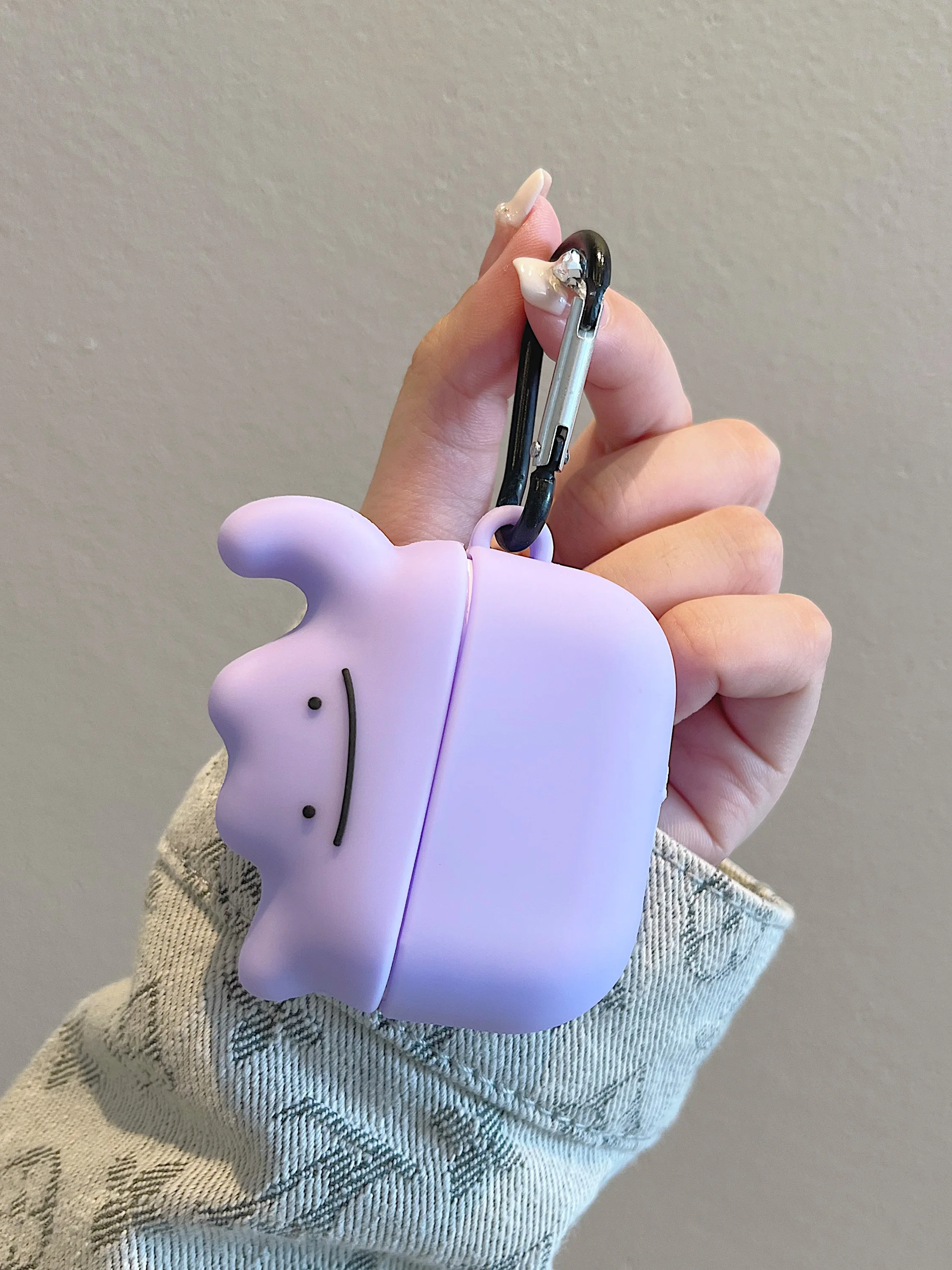 Фото Ditto для Airpods 1, 2, 3, 4 Pro 2 Pro 3, силиконовый чехол для наушников, милый чехол для аксессуаров №4