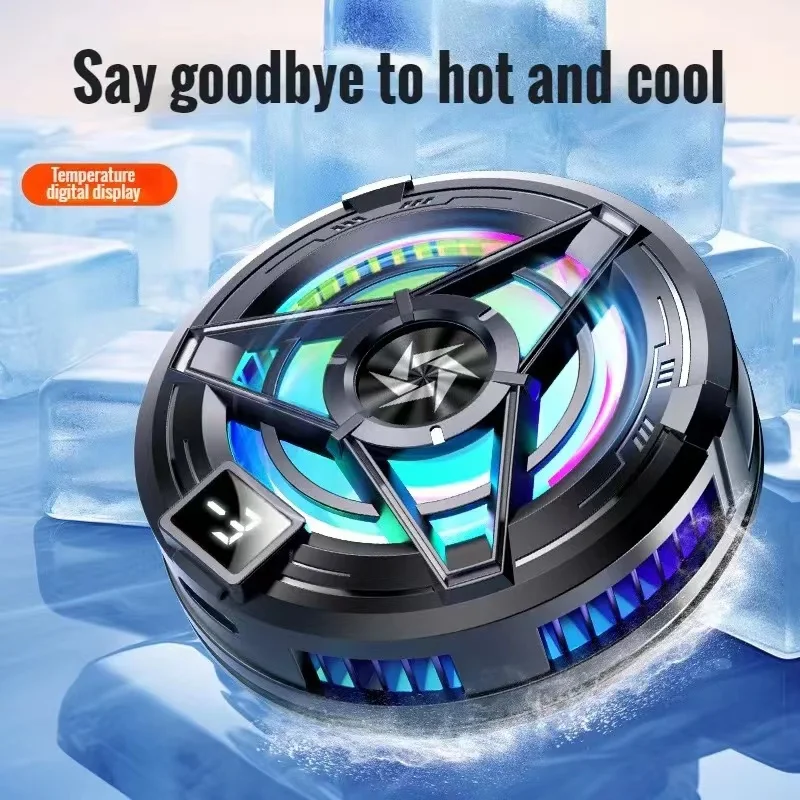 Охлаждающий вентилятор для смартфона типа C игровой магнитный охлаждающий зажим