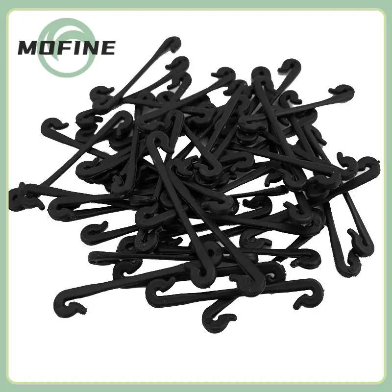 

50PCS Plastic Plant Fixing Clips Tomato Support Clips Grape Rack Mesh Fasteners Gardening Agricultural Bundling Line Cages