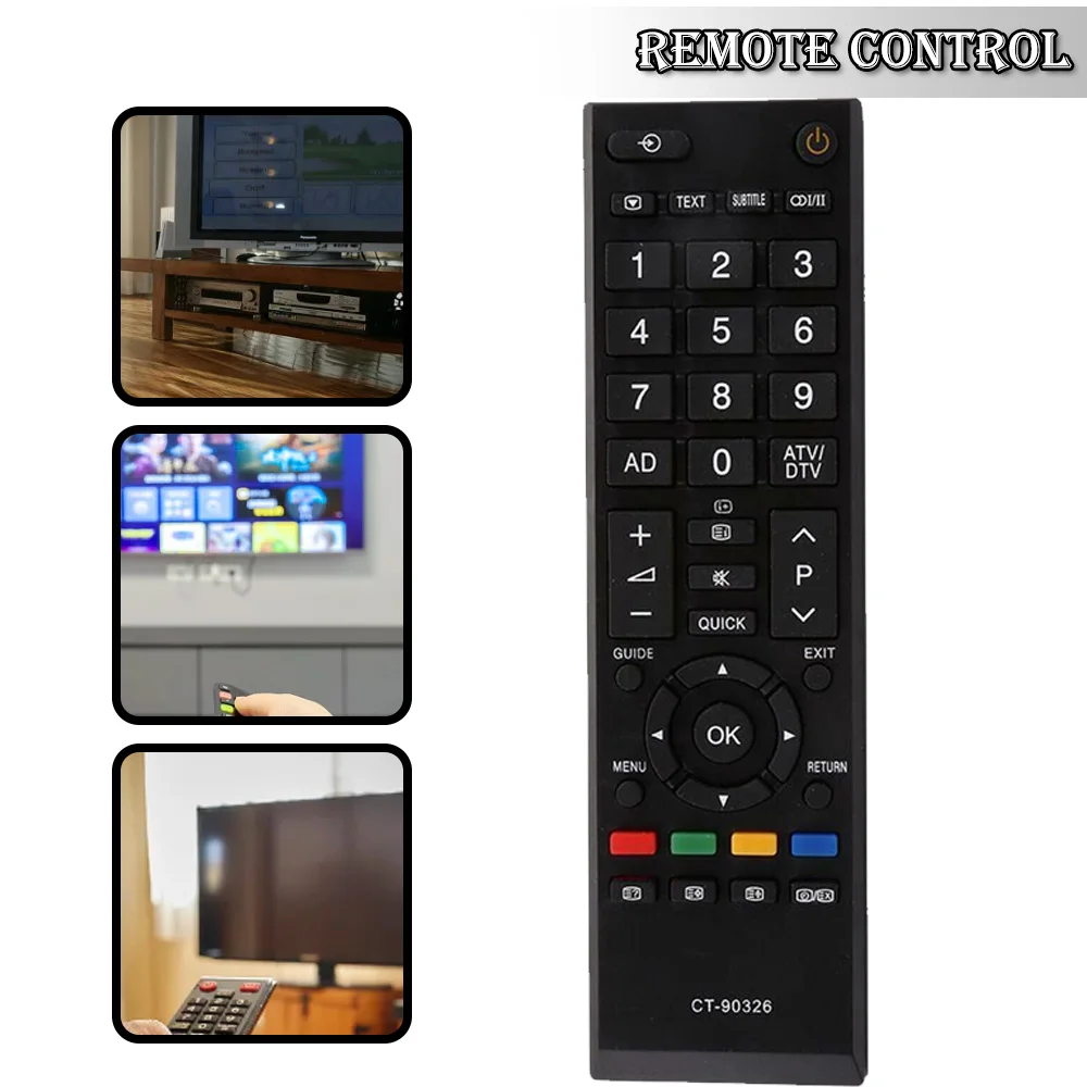 Новый универсальный пульт дистанционного управления для Toshiba TV CT-90326 CT-90380 CT-90336 Совместимые модели 19AV615DB 19AV616DB и т. д.