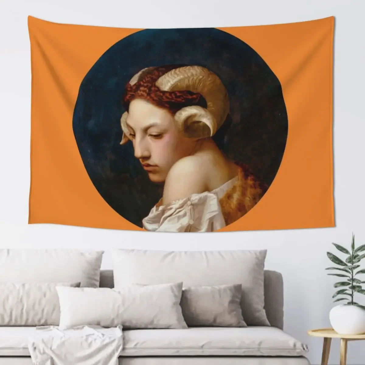 Сатир гобелен милый декор украшение спальня