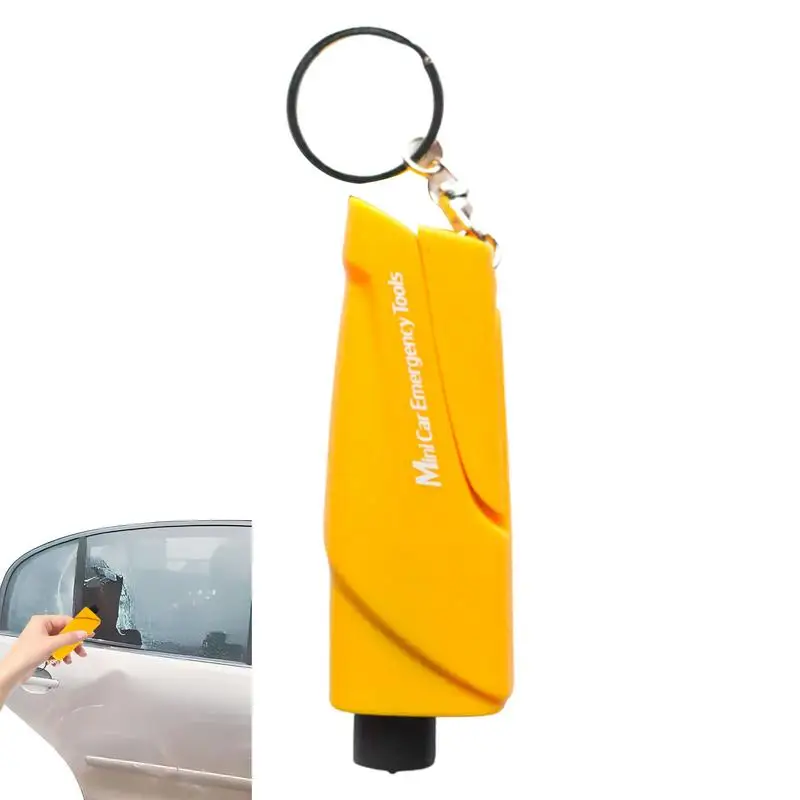 

Car Window Breaker 2-IN-1 Car Escape Hammer With Seatbelt Cutter Portable Window Breaking Rescue Escape Tool For Self Rescue In