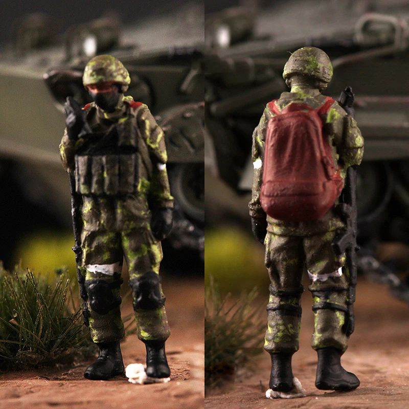Модель русской армии в масштабе 1/72 красная школьная сумка командир 1 шт.