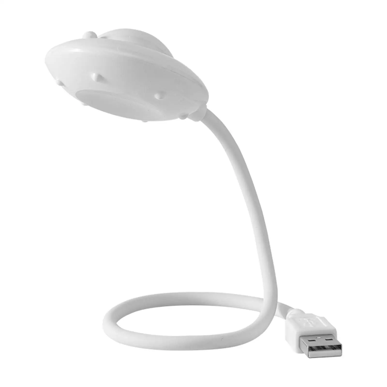 

Simple USB Night Light Round Spaceship Portable NightStand Lamp LED Eye Protection Lamp for Office Sleeping Bedroom Decoration