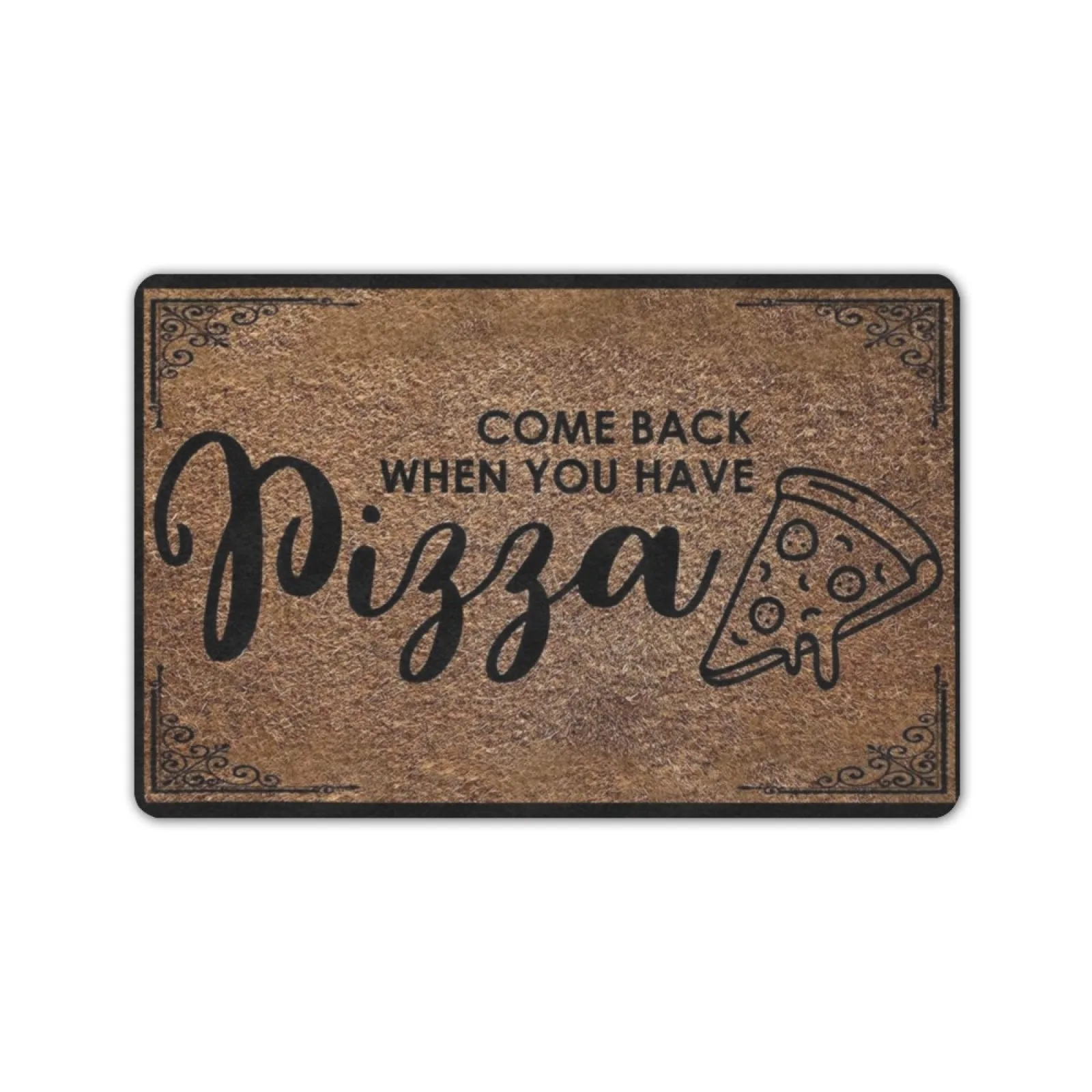 

COME BACK WHEN YOU HAVE Doormat Indoor Rug Funny Door Mat Entrance Welcome Outdoor Porch Farmhouse Spring Fall Rubber 30 x 18