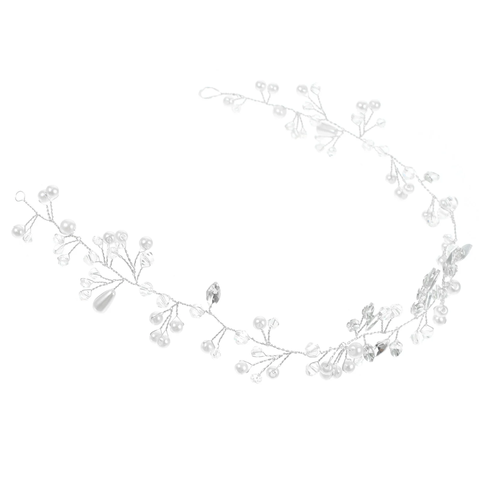 

Rhinestones Bridal Hair Vine Wedding Headbands Bride Jewels Women Headgear Headpieces Alloy