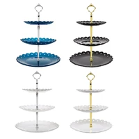 3 tier cake stand elegant dessert cupcake stand pastry serving tray for tea party wedding and birthday