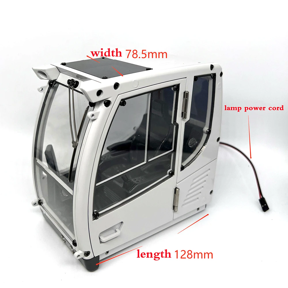 Аксессуары для украшения радиоуправляемой гидравлической кабины экскаватора 1/14