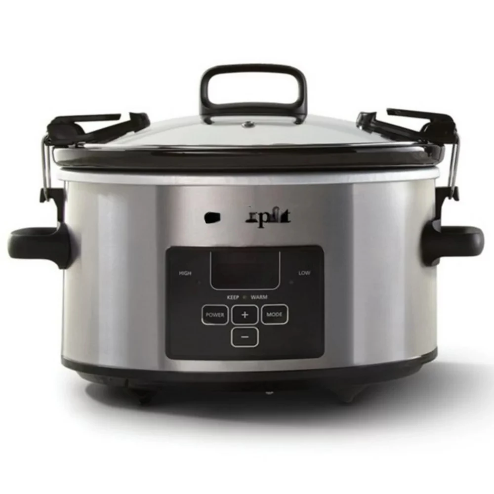 

Quart Cook and Carry Programmable Slow Cooker, Stainless Steel