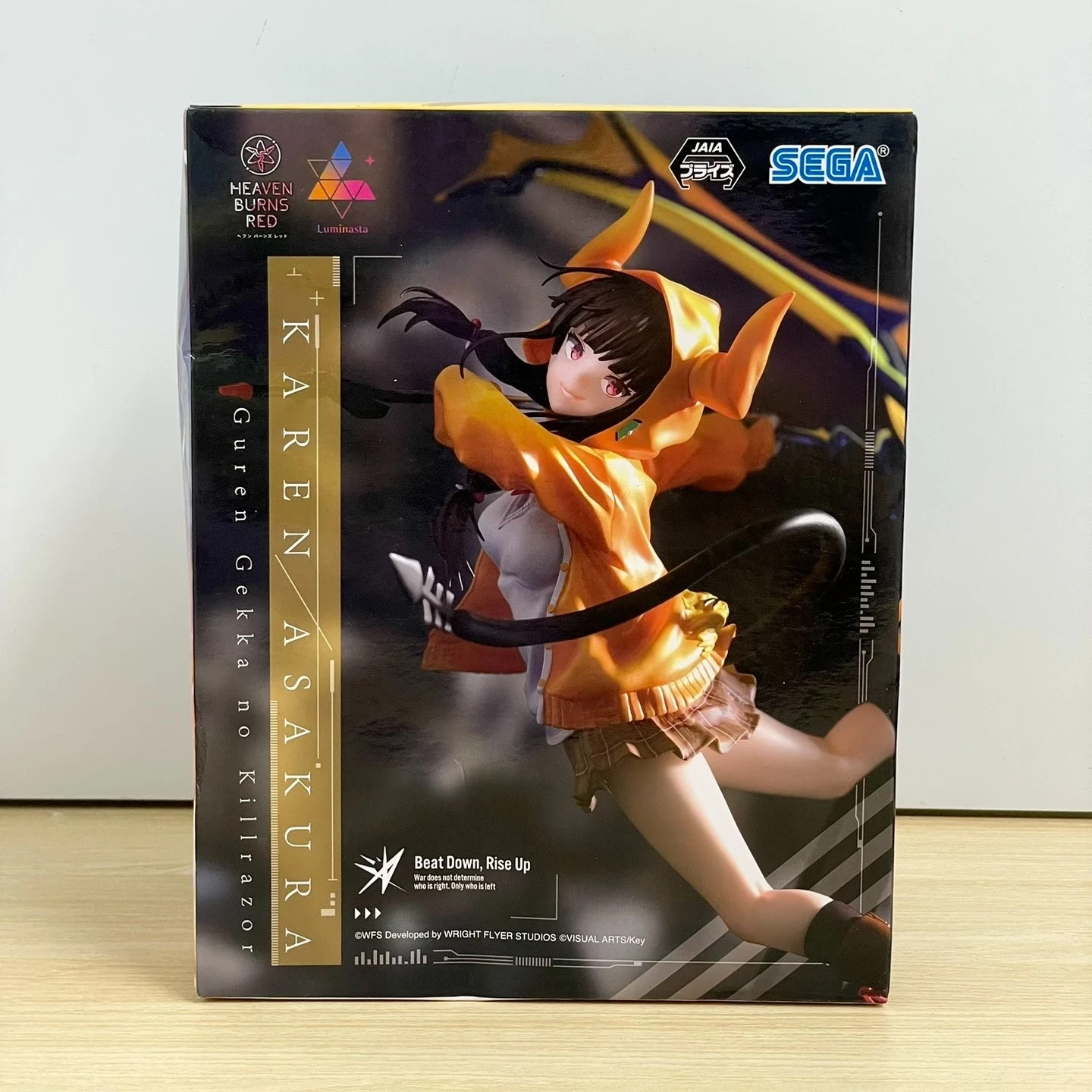 Фото В наличии: Оригинальная коллекционная фигурка SEGA Luminasta Anime Heaven Burns Red Killrazor - Карен Асакура. Модель-статуэтка, подарок. №1