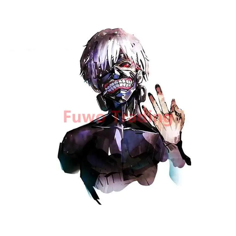 

Fuwo Trading Tokyo Ghoul Anti-UV Waterproof Decal Repair Car Stickers Vinyl Material Personality Decals Motorcycle Decoration