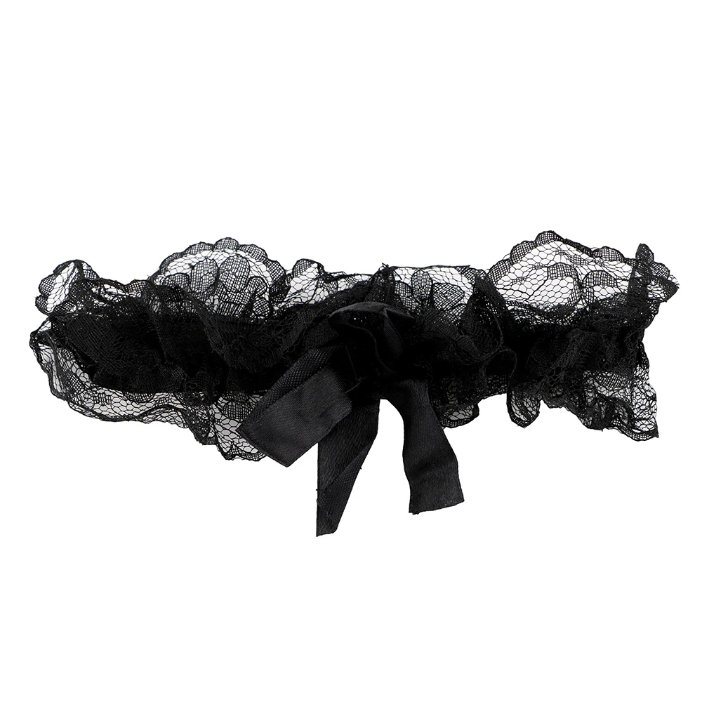 Сексуальная кружевная подвязка с цветочным принтом женское кольцо на ногу