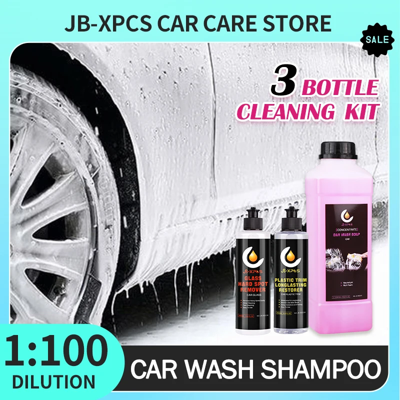 1L Car Wash Foam Shampoo Large Capacity High Concentration Multifunctional Cleaning Paint Protection For Car Cleaning Care Kit