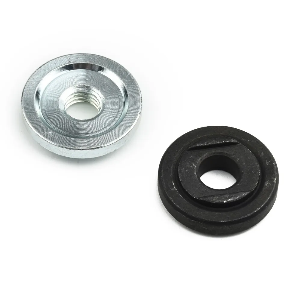 

2Pcs Hex Nut Set Replacement Metal Nuts For 100 Type Angle Grinder Modification Accessories Hubs Replacing Discs Flange Lock Nut