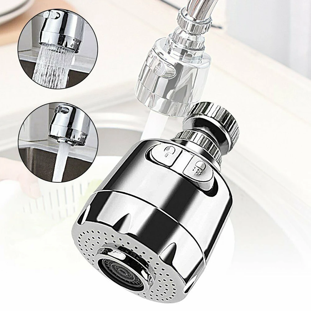

360Degree Kitchen Tap Head Water Saving Faucet Extender Sprayer Sink Spray Aerator For Kitchen Bathroom Faucet