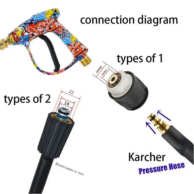 Очистка водяного пистолета для мойки автомобиля генератора пены KARCHER наконечник