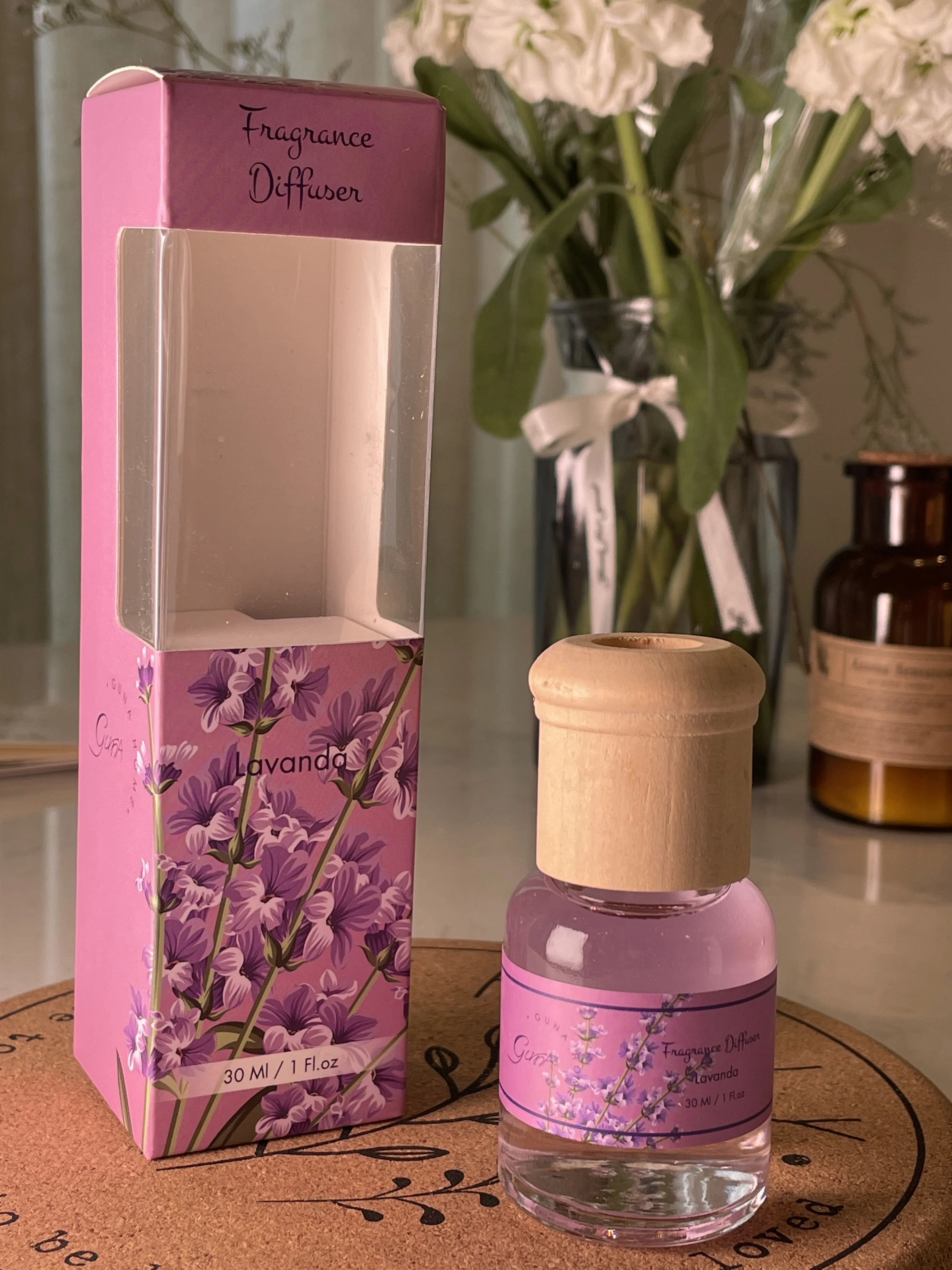 

Домашний дневной аромат, 30 мл, Лаванда Роза, Ванилла, алгодон, азагар, жасмин