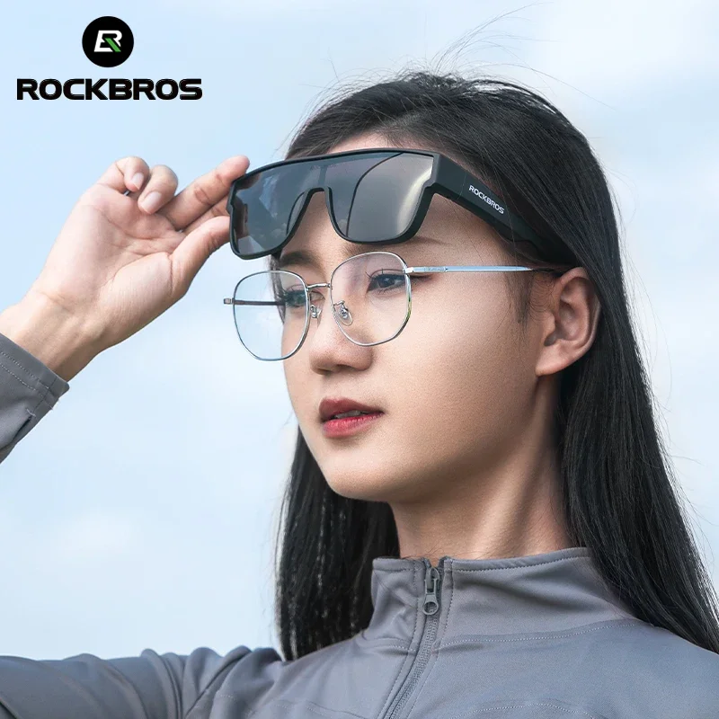 Фото ROCKBROS поляризационные солнцезащитные очки, костюм для езды на велосипеде, рыбалки, вождения, туризма, солнцезащитные очки, легкие спортивные солнцезащитные очки, очки №3