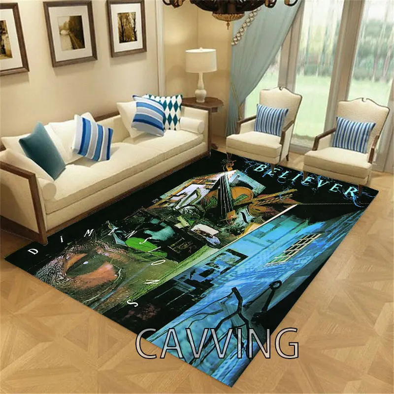 

Believer Rock 3D Print Carpets Flannel Rugs Anti-slip Large Rug Carpet Home Decoration for Living Room Bedroom Home Decor