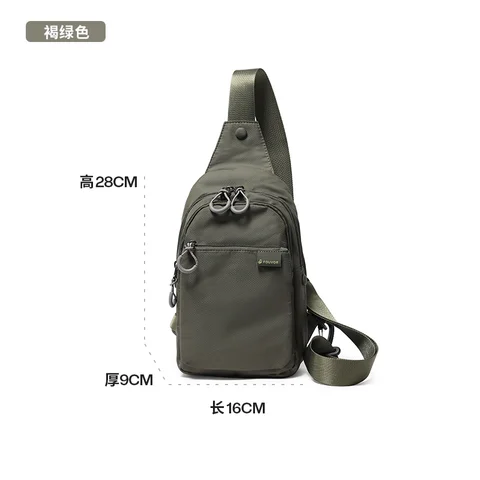 Epol женская повседневная нагрудная сумка модные минималистичные универсальные дорожные сумки Firefox водонепроницаемые нейлоновые оксфордские холщовые нагрудные сумки с крестом 2802-05