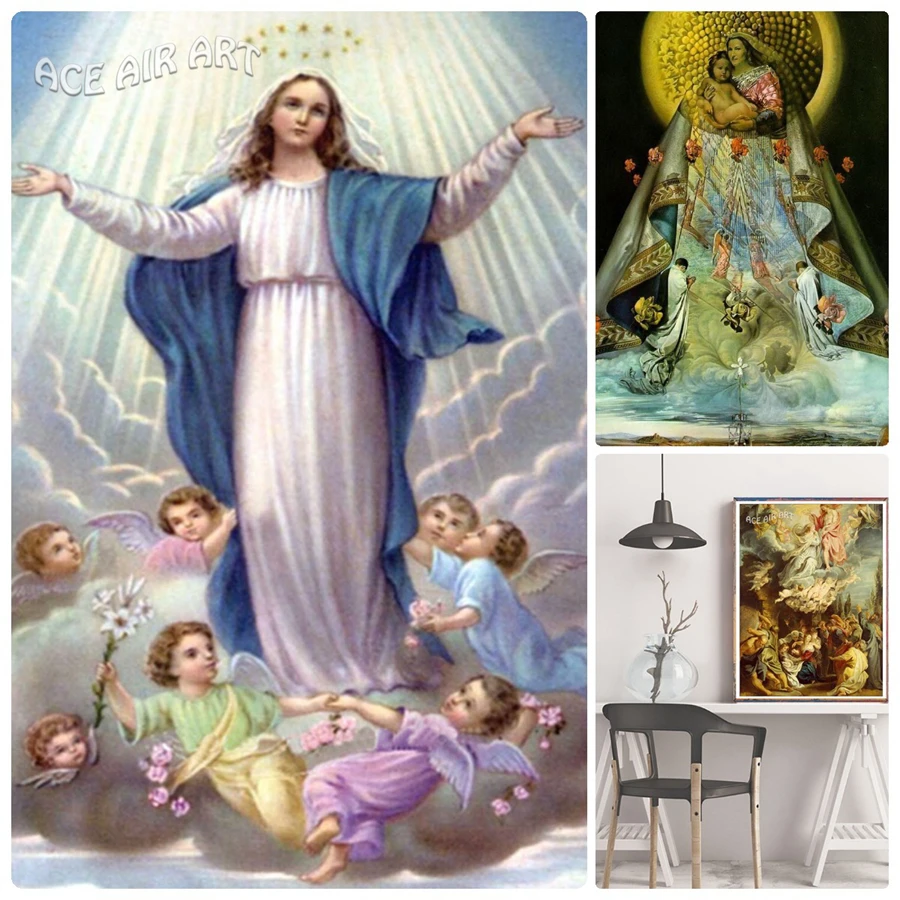 

Полностью круглые/квадратные сверла серии Virgin 5D, алмазная живопись своими руками, вышивка, мозаика, искусство, украшение для дома, Настенный...