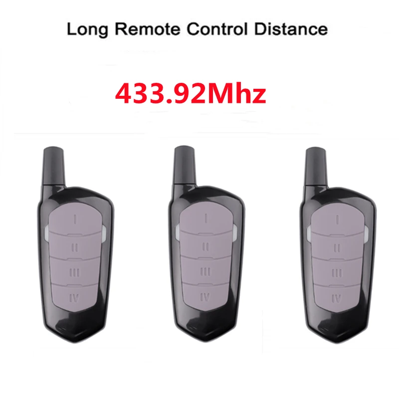 

Copy Code 433.92 MHz RF Wireless Remote Control Garage Door Opener Key Clone 433mhz Chip For Garge Electric Retractable Doors