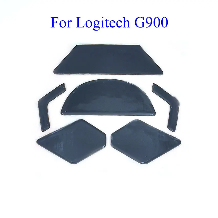 

5-100sets Mouse Feet Skates Pads Connector For Logitech G900 wireless Mouse White Black Anti skid sticker replacement