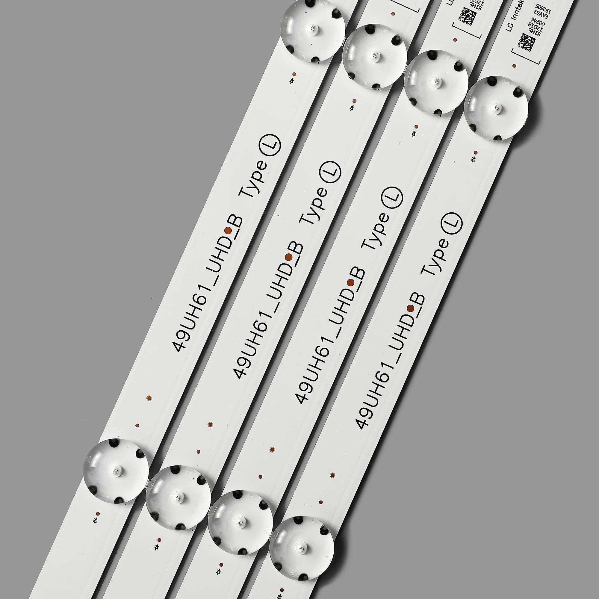 8pcs/set LED backlight strip for LIG innotek 15.5Y 49inch 49UH61_UHD_A B 49UH603V 49UH610V 49UH601V 49UH620V EAY63192605