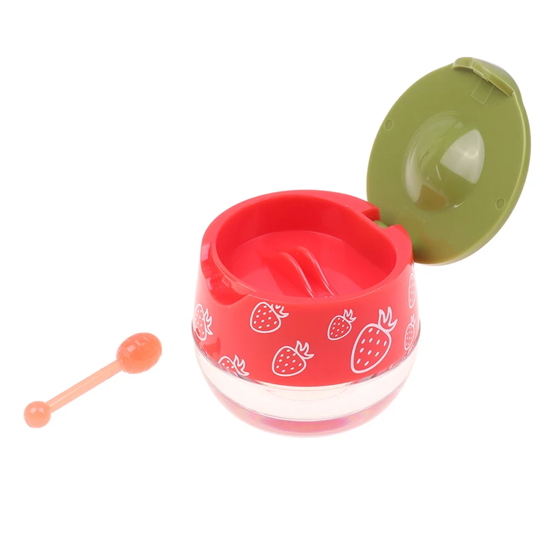 6ml Cute Lipstick Bottle Strawberry Lipstick Container Case Mini Empty Cosmetic Container for Lip Mask Concealer Lip Balm Jar