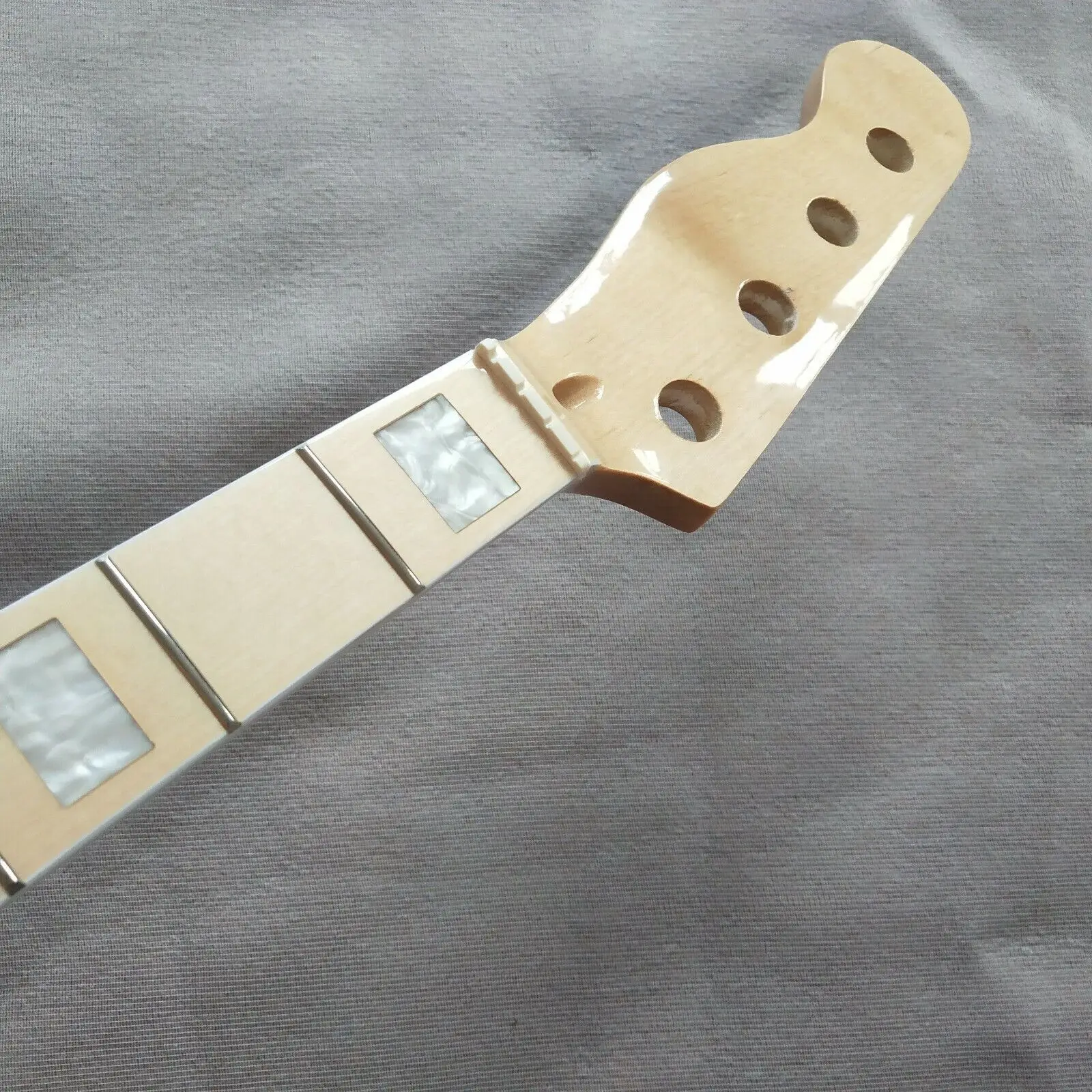 Left Hand 4 String Bass Guitar Neck Replace Maple 20 Fret 34