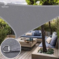 185gsm hdpe sun shade sail 3x2m 95uv block triangle awning shading cloth for garden patio backyard tent car shade cover 40off