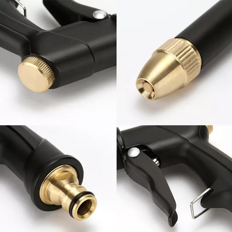 

New in 2022 High Pressure Washer Water Gun garden hose nozzle Spray sprayer For Water jet Foam Pot Car power Cleaning Tool