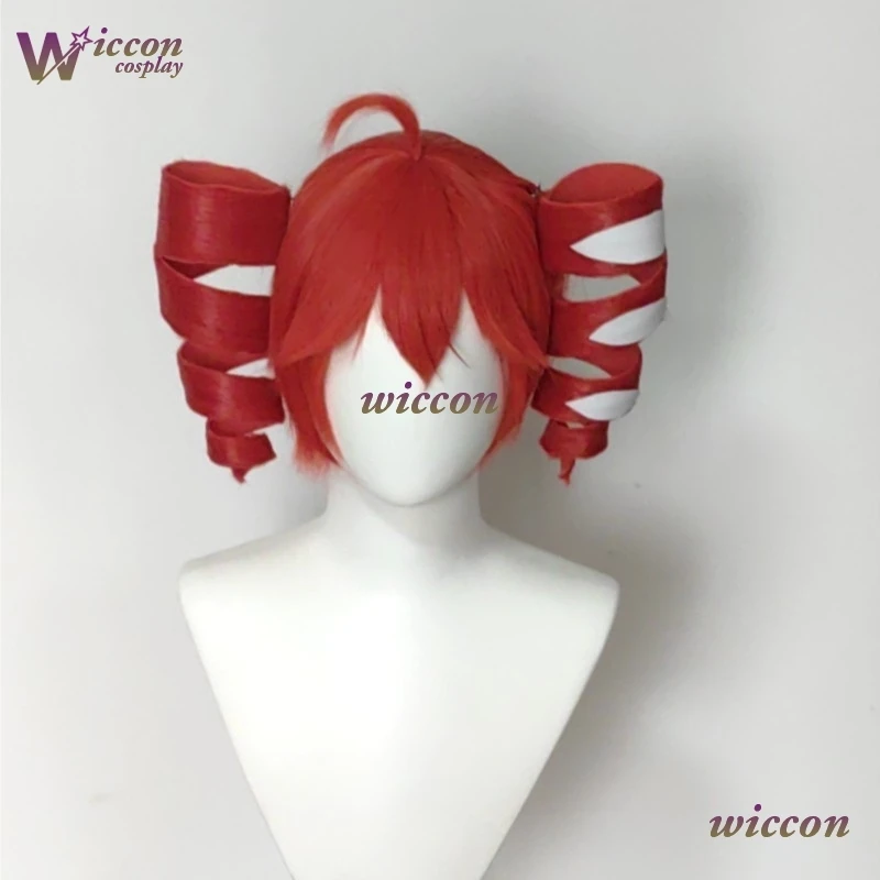 Фото Wuhu/ Kasane Потолочный парик для косплея Kasane Teto 코스프레 Костюмы Женский красный парик с хвостиком Высокотермостойкие волосы Тетообразные длинные волосы №2