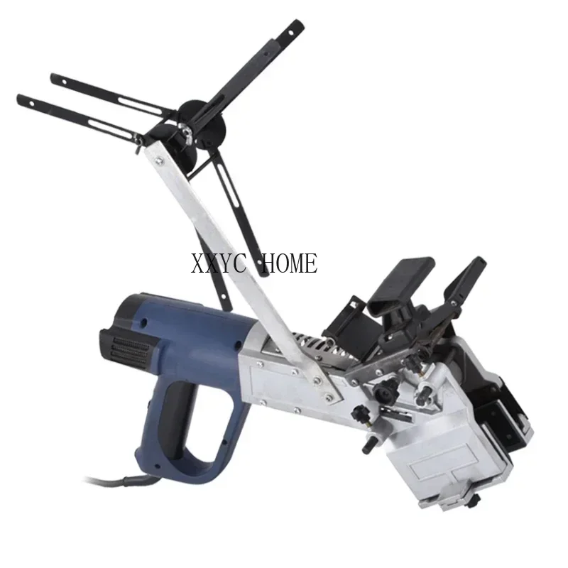 Новинка MT985 маленький портативный Кромкооблицовочный станок изогнутый ручной