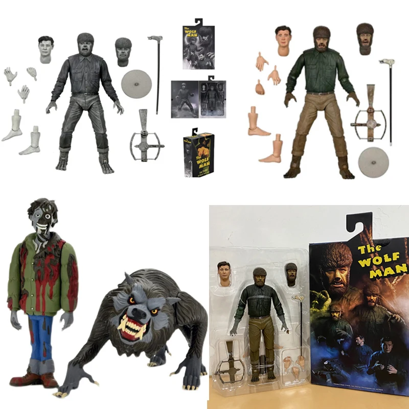

NECA An American Werewolf Toony Terrors в Лондоне KesslerThe Wolf Man универсальные Монстры Ultimate экшн-Фигурки игрушки куклы подарок