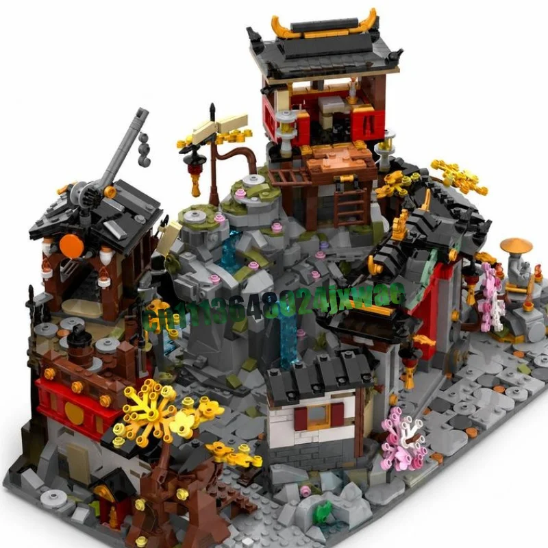 Набор для сборки MOC-модели «Старый город Ниндзяго» из 6266 деталей, архитектурный конструктор-головоломка, развивающая игрушка для самостоятельной сборки, коллекционная модель для демонстрации (art.: 3920dbd03027a) - 3920dbd03027a